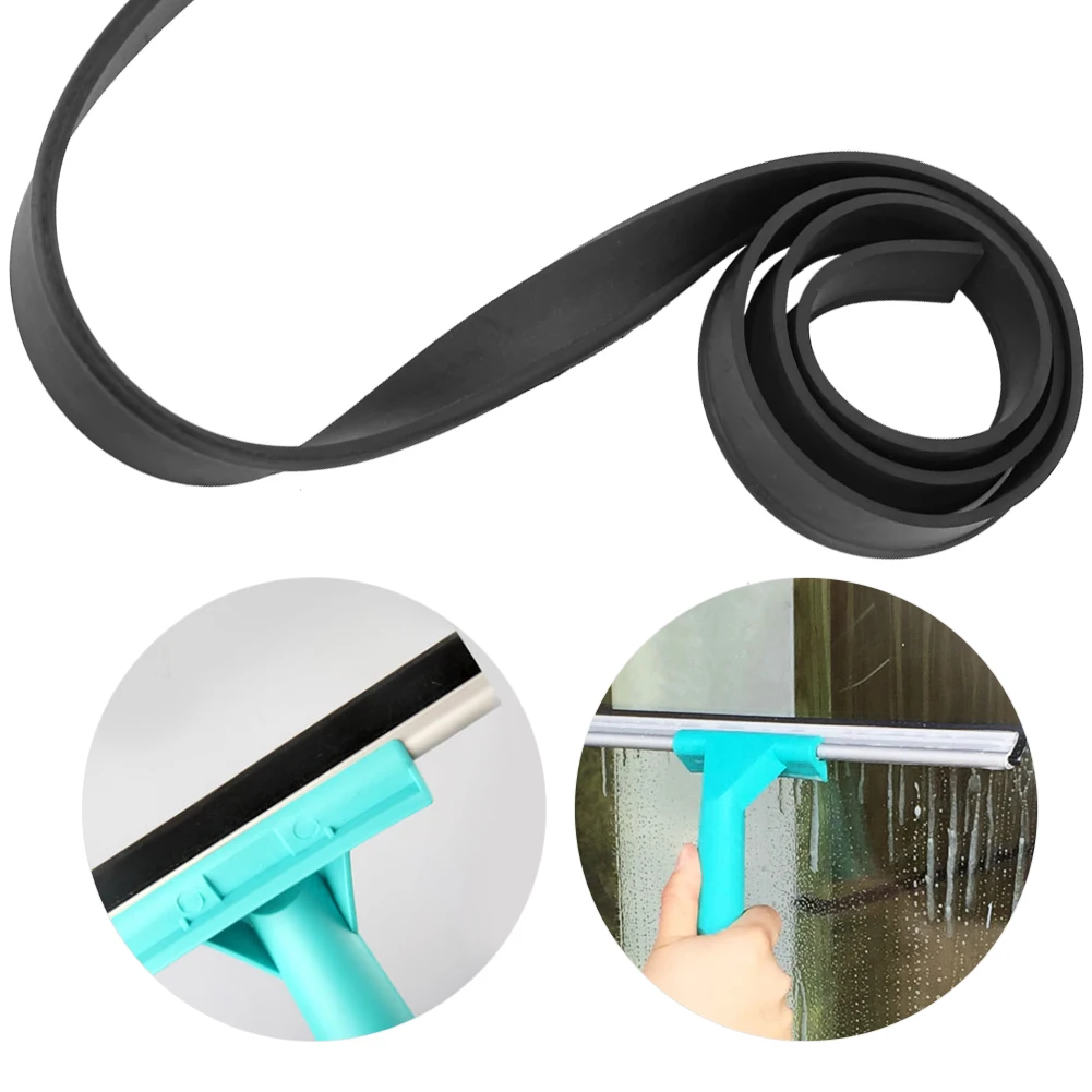 

Squeegee Replacement Stainless Steel Window Glass Wiper Cleaner Accessory