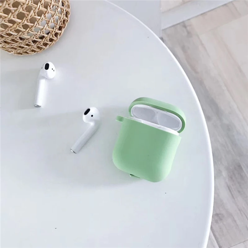 Роскошный женский чехол со стразами для Airpods, чехол с брелком, антикапля для Airpods, Жесткий Чехол, беспроводной Чехол для i10 tws i30 i60, чехол для наушников - Цвет: Light Green