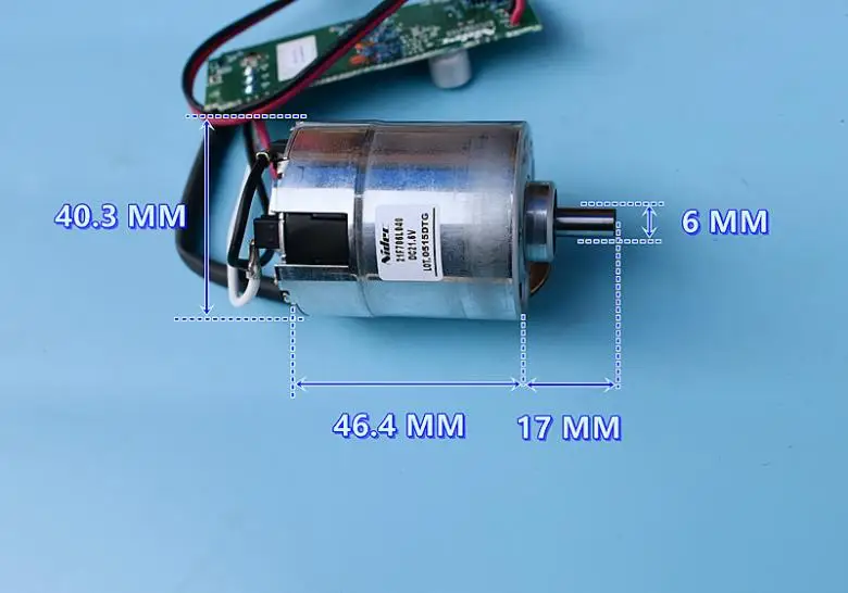 Японский Nidec бесщеточный двигатель постоянного тока 18 В-24 В 33800 об/мин сильный