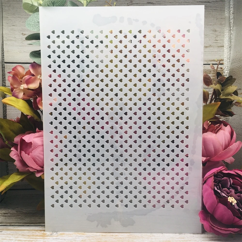 

Трафареты TIAMECH с текстурой сердечка 29 см