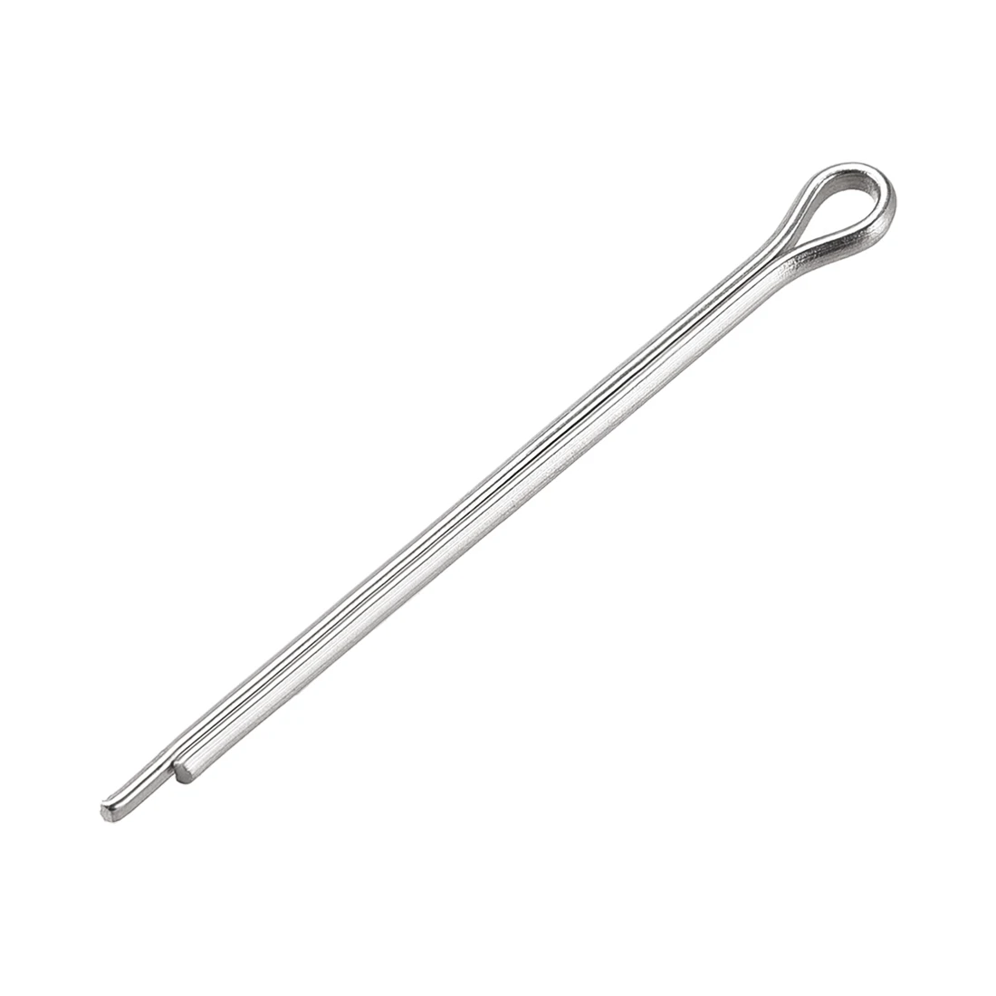 

uxcell 120Pcs Split Cotter Pin - 1.5mm x 25mm 304 Stainless Steel 2-Prongs Silver Tone for Secure Clevis Pins,Castle Nuts