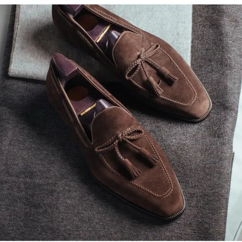 

Мужские ботинки ручной работы из искусственной кожи, Классические ботильоны, повседневные модные зимние боевые ботинки, KR127