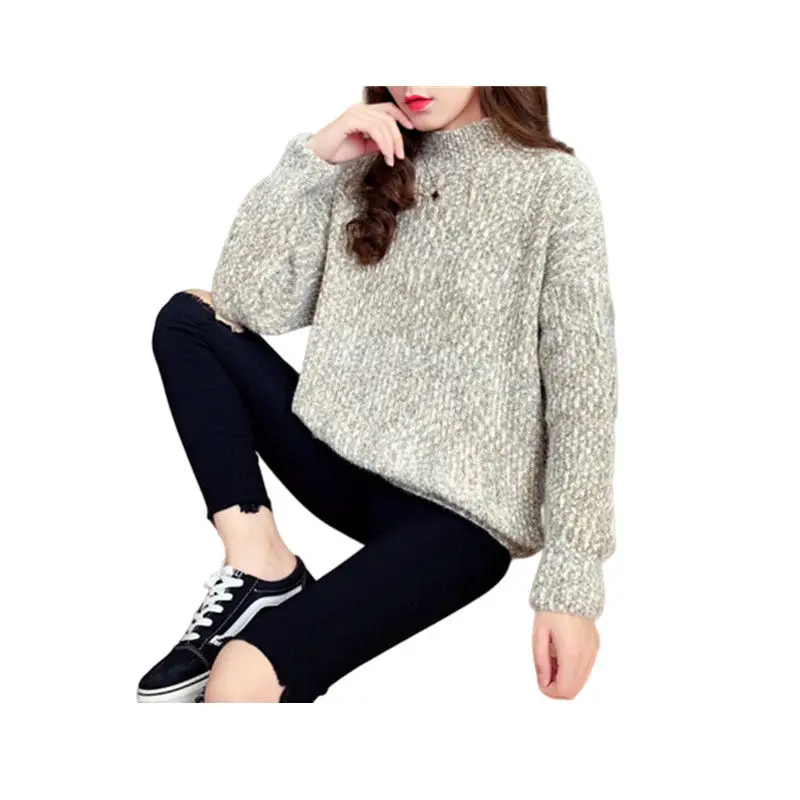 Норковый бархатный свитер с высоким воротом женский осенне-зимний 2020 новый