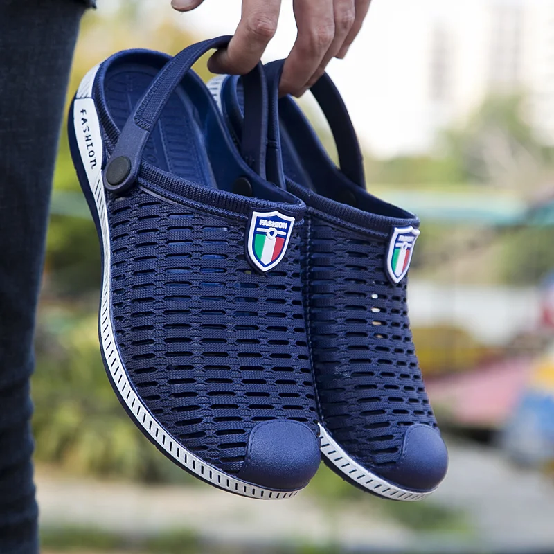 Оригинальные новые садовые Вьетнамки водонепроницаемая обувь Мужская