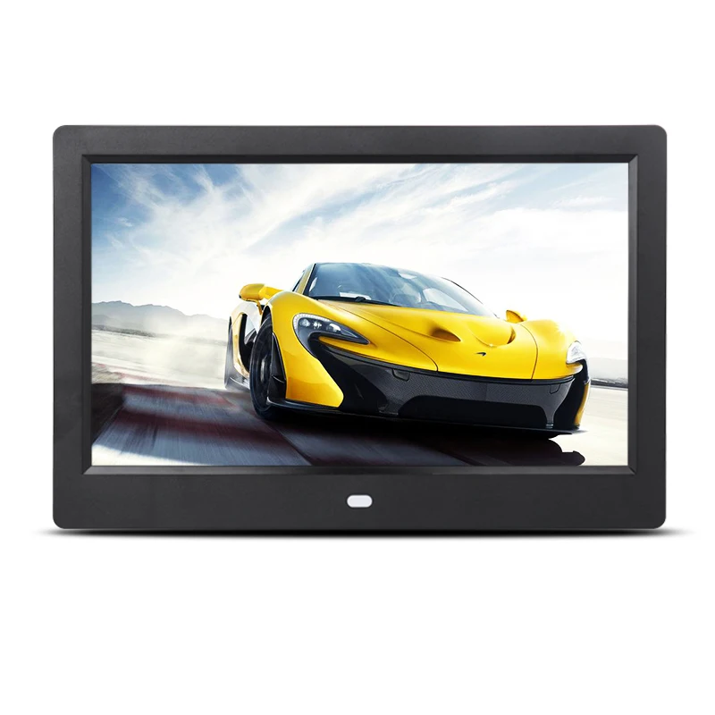 Новинка, 10 дюймов, Экран светодиодный Подсветка HD 1024*600 цифровая фоторамка электронный альбом для фотографий Музыка Фильмы Функция, хороший подарок для ребенка