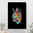 Xenoblade chronles 2 Team Wall Art плакаты, печать на холсте, холст, картина для гостиной, спальни, дома, офиса, отеля, квартиры