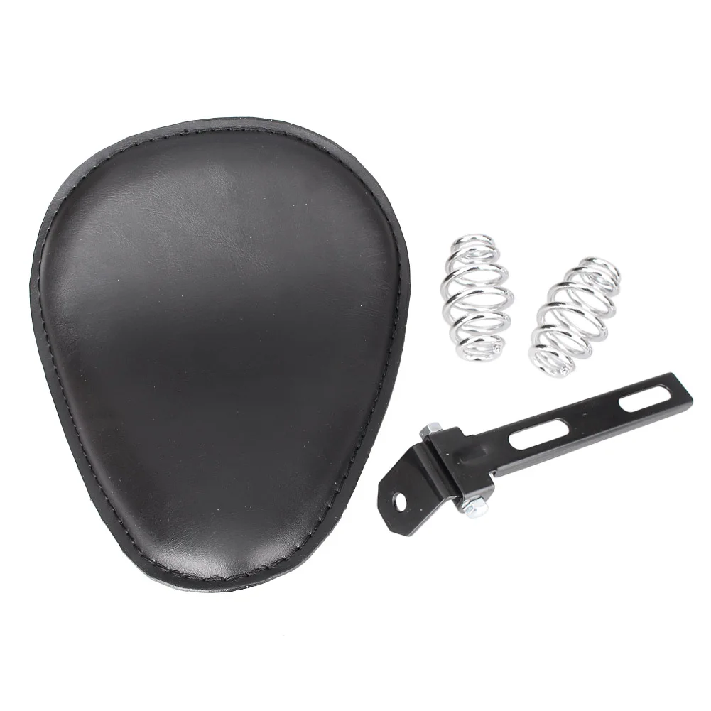 

Motorcycle Solo Seat with Mounting Hardware For Harley Davidson Sportster Bobber Chopper and Custom application 235x310mm