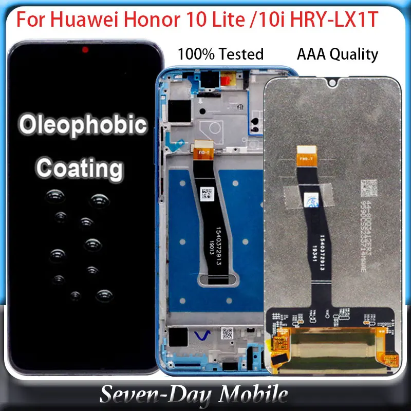 ЖК-дисплей и дигитайзер сенсорного экрана в сборе для Huawei Honor 10 Lite запасные части