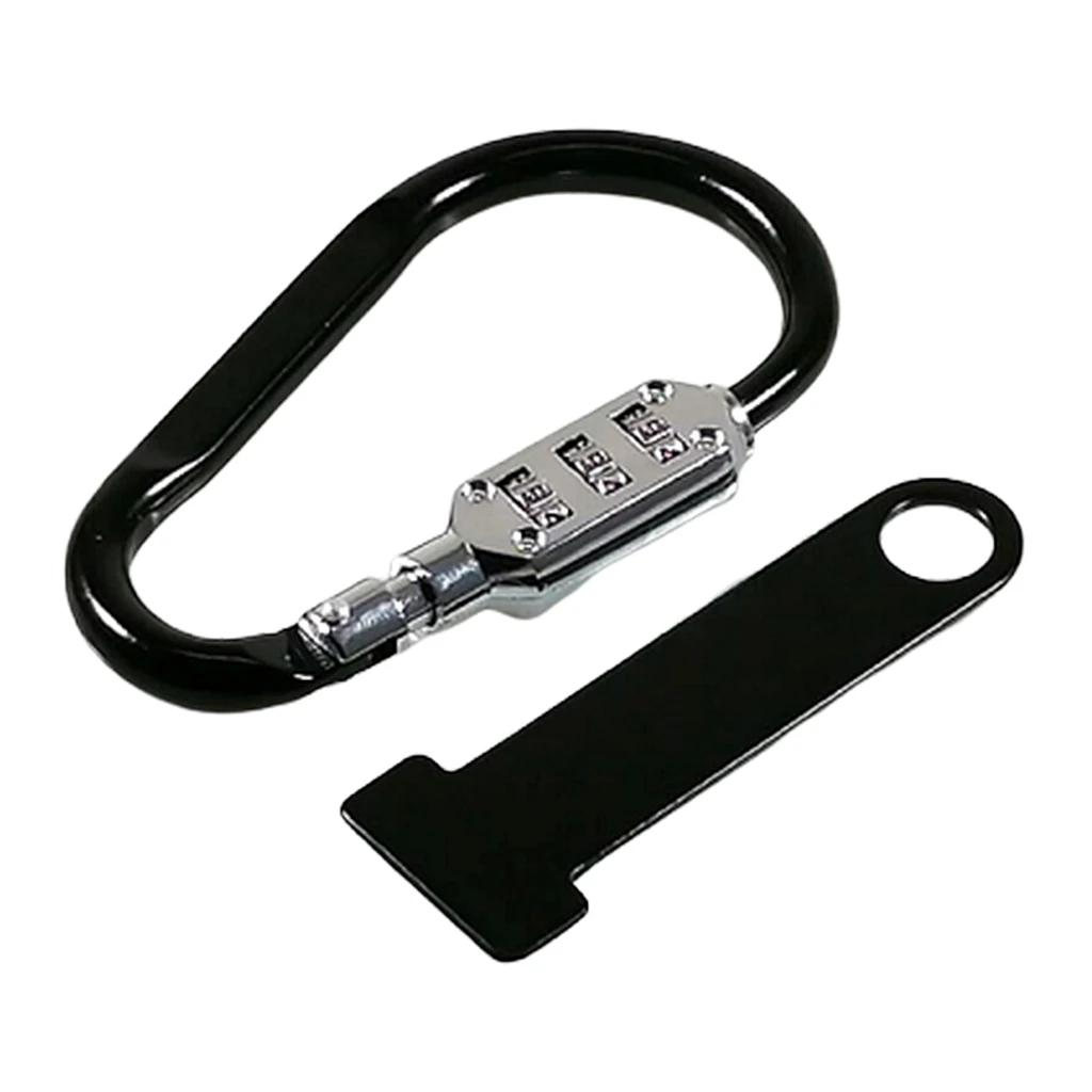 

Black Universal Motorcycle Helmet Locking 7/8" 22mm-1 1/2' 28mm Handle Bar