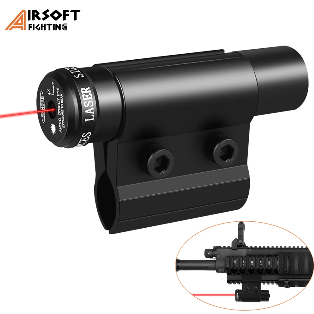 Тактический красный точечный лазерный прицел регулируемый указатель с