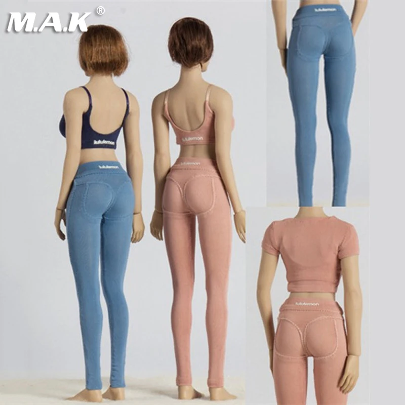 1/6 масштаб Новый женский манекен для одежды WF S004 тонкий спортивный бюстгальтер