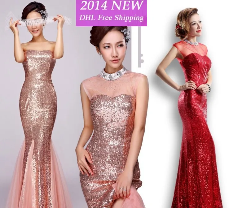 

frete grtis senhoras sexy' querida sereia tule lantejoulas longo vestido de noite formal festa formatura vestido 2019