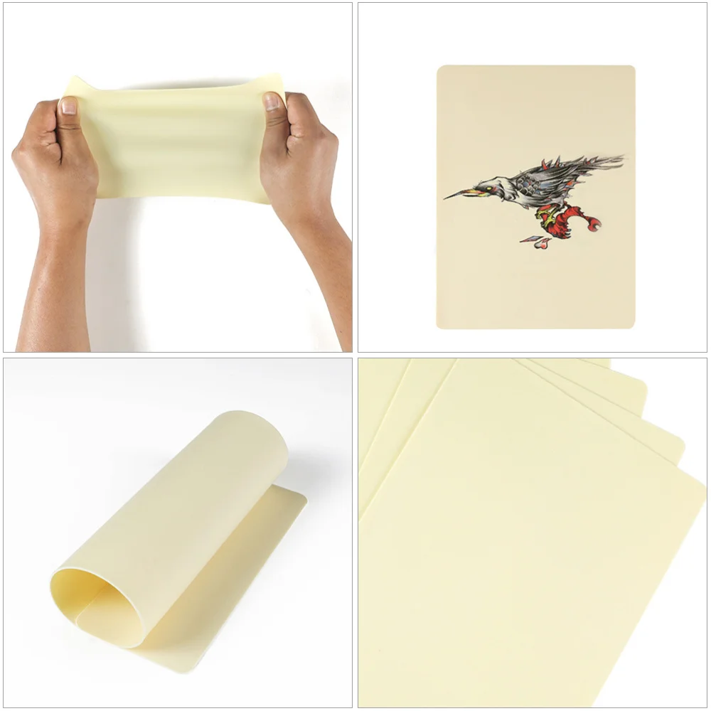 

2pcs Blank Tattooing Practice Skin Silicone Blank Tattooing Skin for Beginner