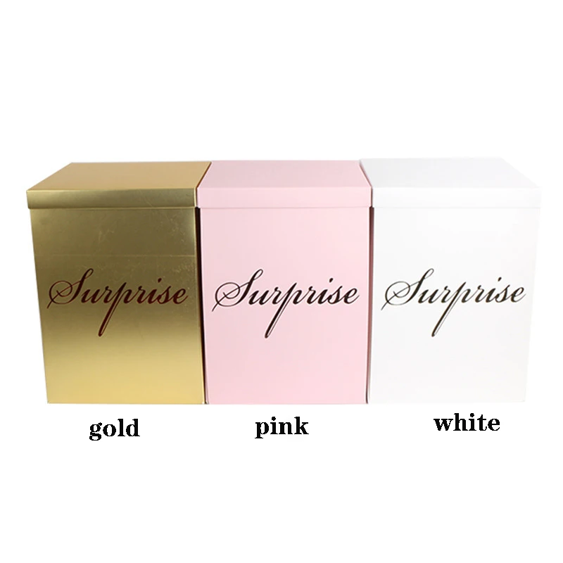 1 шт./лот бумажные коробки для дня рождения свадебвечерние воздушные