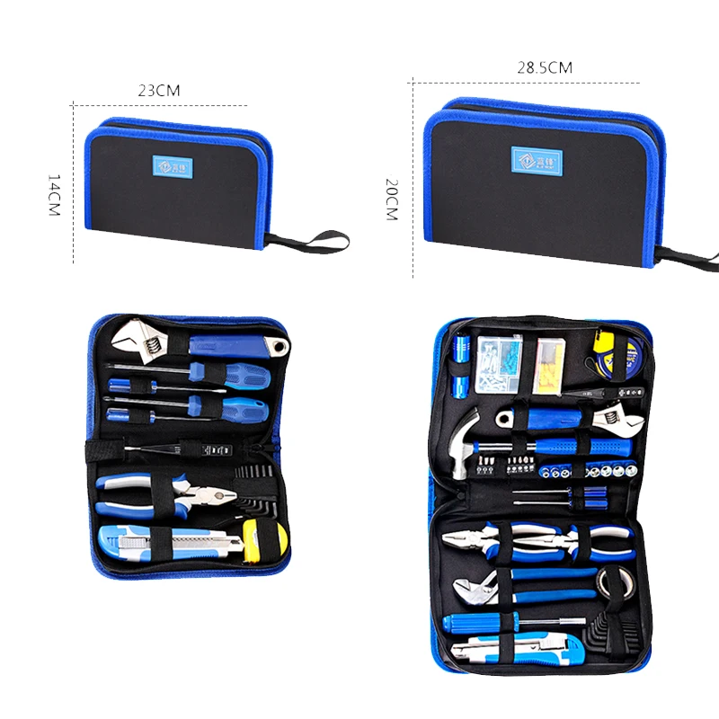 Сумка для инструментов электрика портативная многофункциональная Холщовая