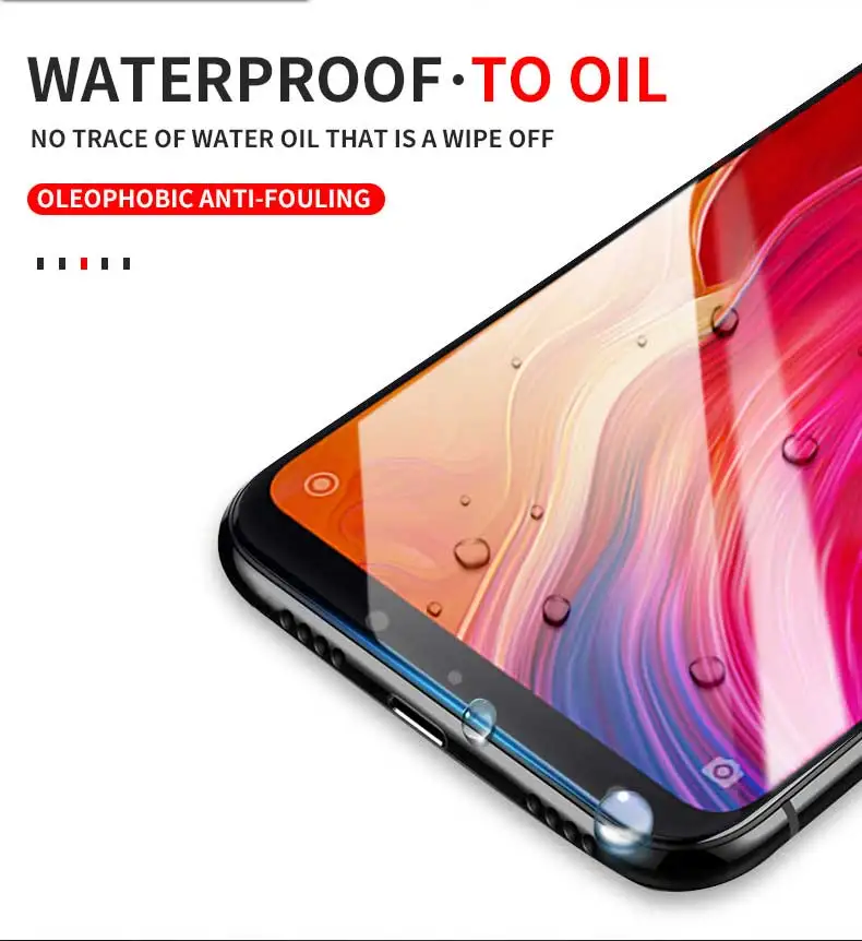2.5D полное покрытие из закаленного стекла для Xiao mi redmi 7A 6 6A 7 5 5Plus redmi Go Note3 Защитная пленка для Xiao mi 8 mi x2 mi-play
