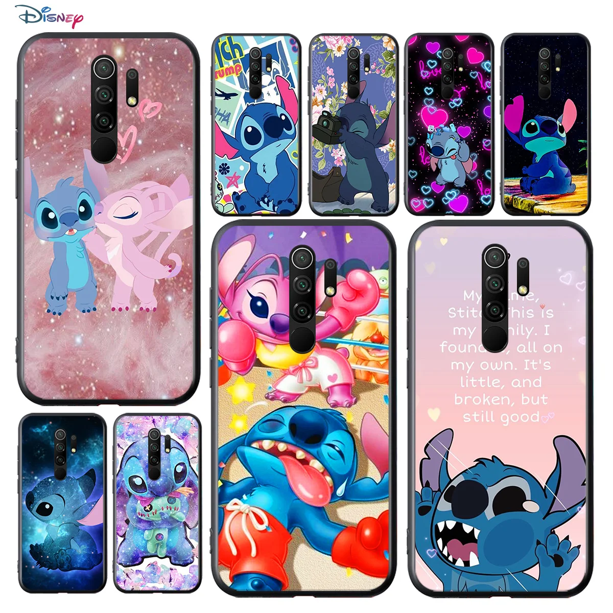 

Disney Cartoon Animation Lilo Stitch For Xiaomi Redmi K40 K30T K30S K30i K20 10X 9T 9i Ultra Pro 5G Soft TPU Silicone Phone Case