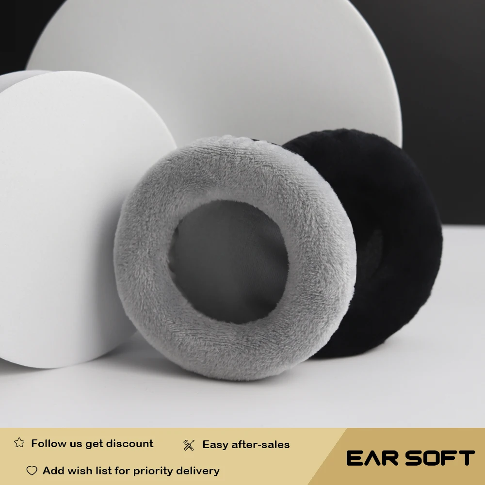Earsoft Replacement Cushions for German MAESTRO GMP 8.35D JFB Headphones Cushion Velvet Ear Pads Headset Cover Earmuff Sleeve enlarge