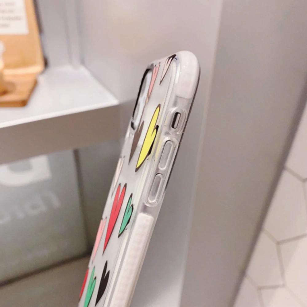 Прозрачный силиконовый чехол для iPhone 11Pro X XS XR Max 7 8 6s 6 Plus SE 2020|Бамперы| |