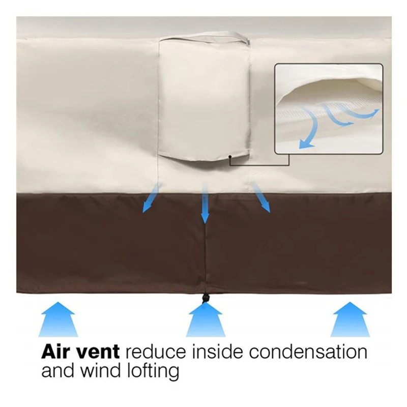 Водонепроницаемые пыленепроницаемые чехлы для стульев патио сидений отдыха