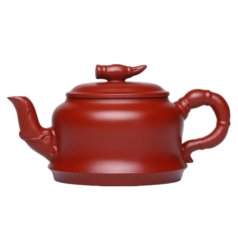 

Yixing Zisha teapot raw material Dahongpao lotus root pot flower ware household Teapot Tea Set