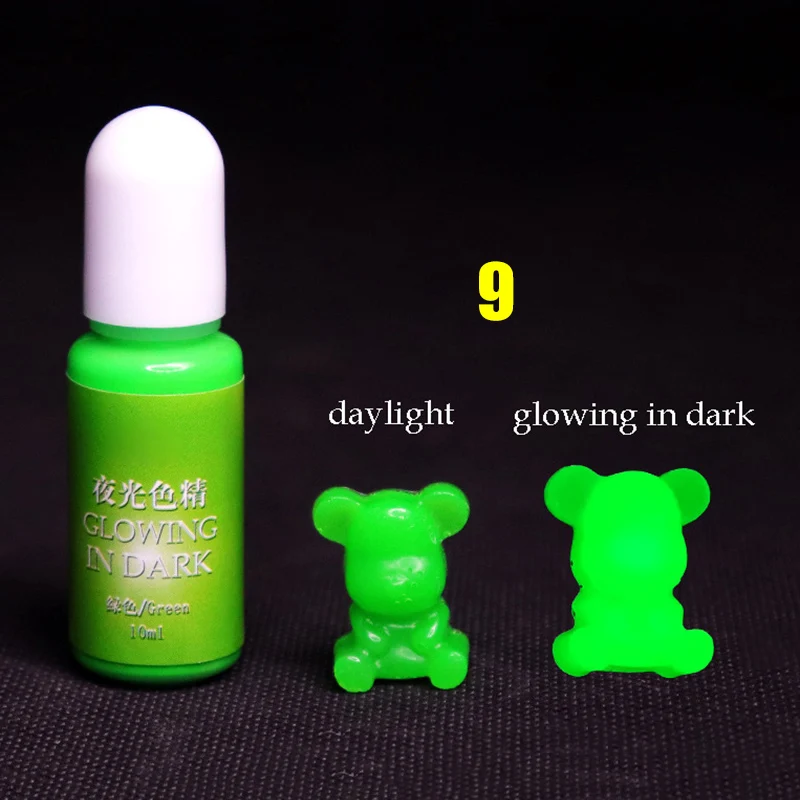

Glowing in dark High Concentration Epoxy Pigment DIY Mold Making Accessories H9