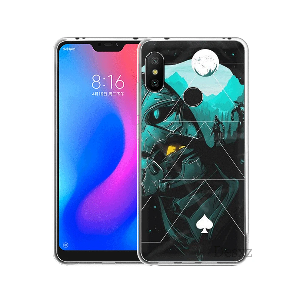 Силиконовый Мобильный чехол для телефона для Xiaomi Redmi GO 7 S2 4A 4X5 5A плюс 6 6A Pro крышка Destiny 2