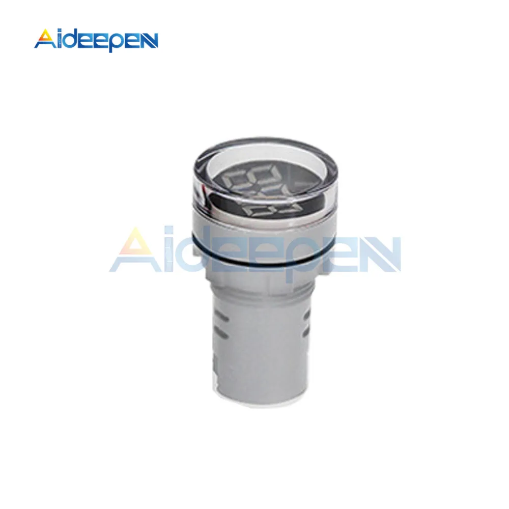 

Цифровой вольтметр Aideepen AD101-22VM 22 мм 20-500 В