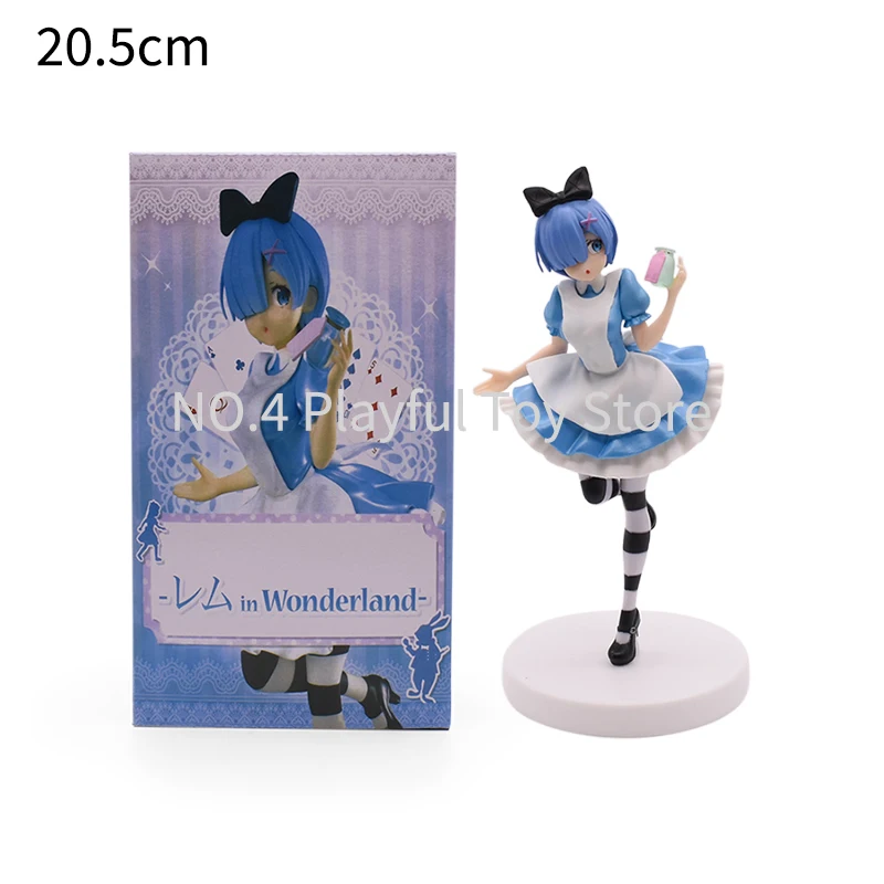 Фигурки Rem Ram из коллекции Re:Zero начальная жизнь в другом мире экшн-модель японские