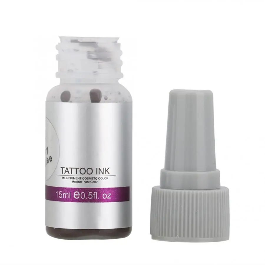15 мл бровей татуировки растительный пигмент чернила инструмент для макияжа