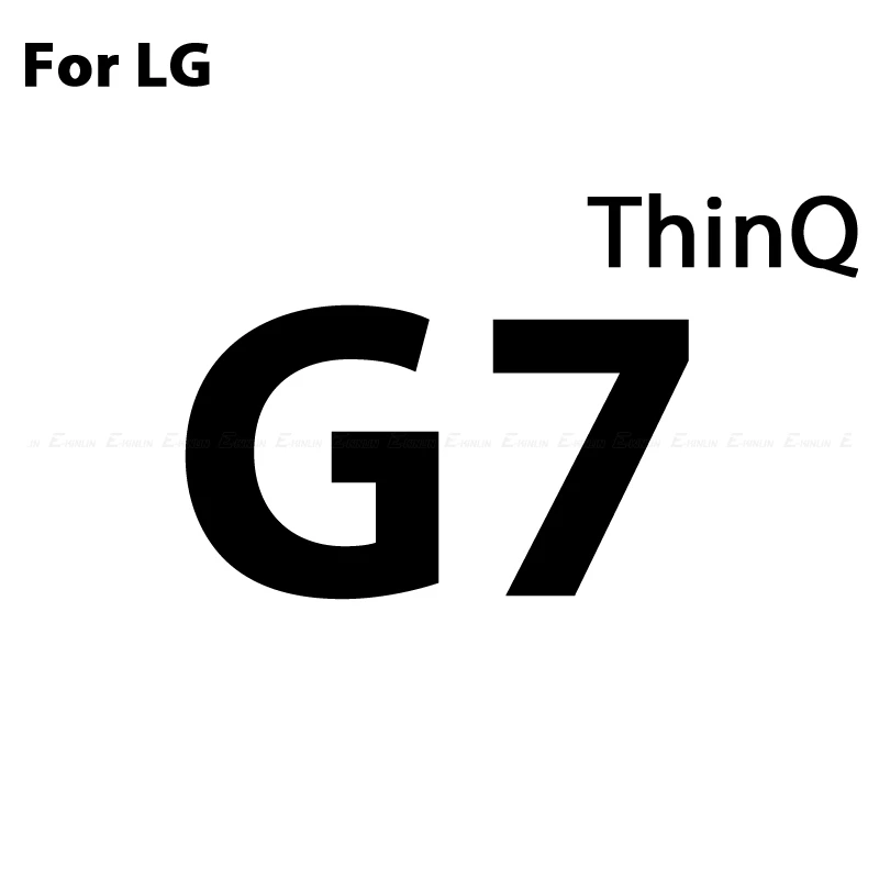 For LG G7 Прозрачная мягкая защитная пленка из углеродного волокна для LG G7 G8X ThinQ G6 V50S V50 5G V40 V30 V30S Plus защита заднего экрана без стекла - Цвет: For LG G7