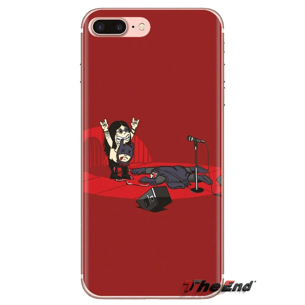 Прозрачный ТПУ чехлы накладки rock band Оззи Озборна для Oneplus 3t 5T 6T Nokia детей возрастом