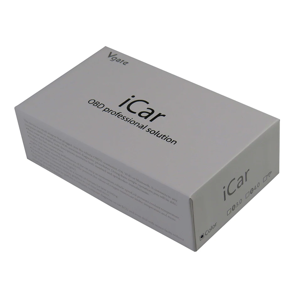 Vgate iCar3 Elm327 Bluetooth Obd2 Автомобильные диагностические инструменты ELM 327 V2.1 iCar 3 Obd 2 ii
