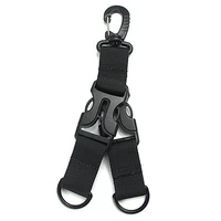 ribbon camping attach belt clip kit carabiner strap clasp d hanging safe climbing buckle nylon webbing backpack clips