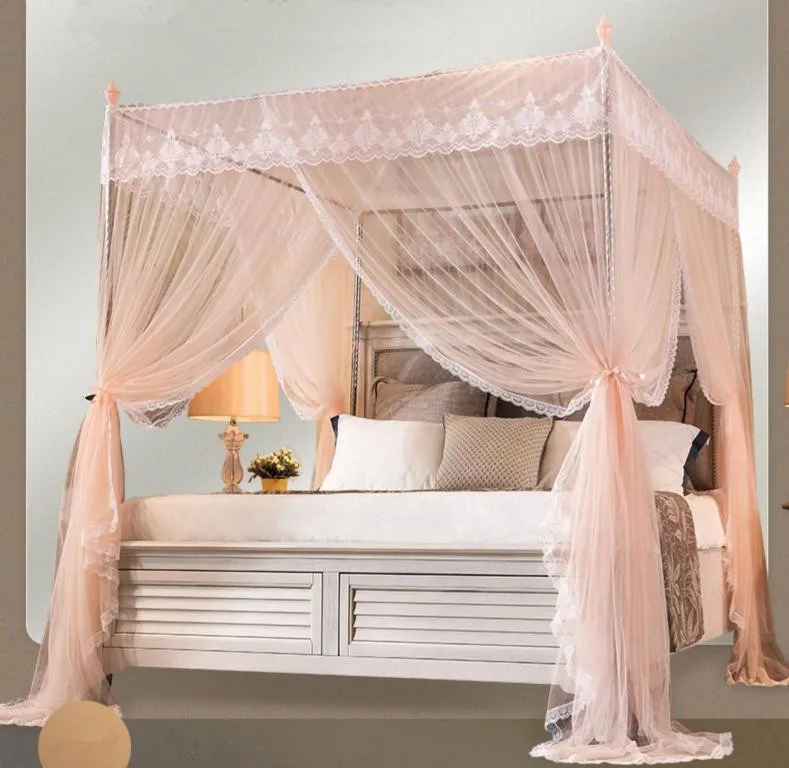 Москитная сетка палатка с тремя открытыми дверями квадратная москитная рамой из