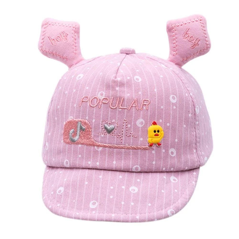 3-24M Summer Baby Hats Girls Boys Baseball Cap Toddler Cartoon Tennis Casual Hip Hop Sun Snapback Caps | Детская одежда и обувь