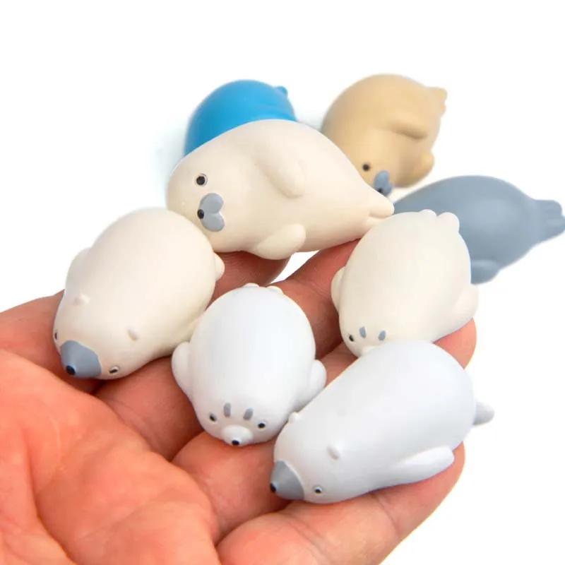 Милый морской лев котик магниты для холодильника 3D искусственная смола