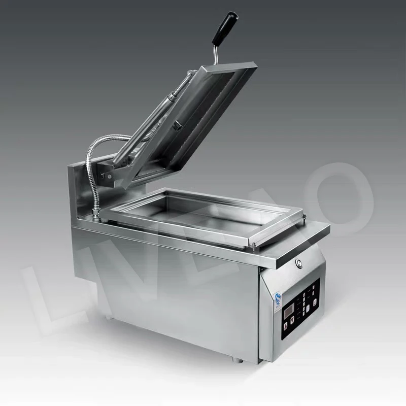 Коммерческая машина для приготовления блинов жарки булочек сковорода пельменей