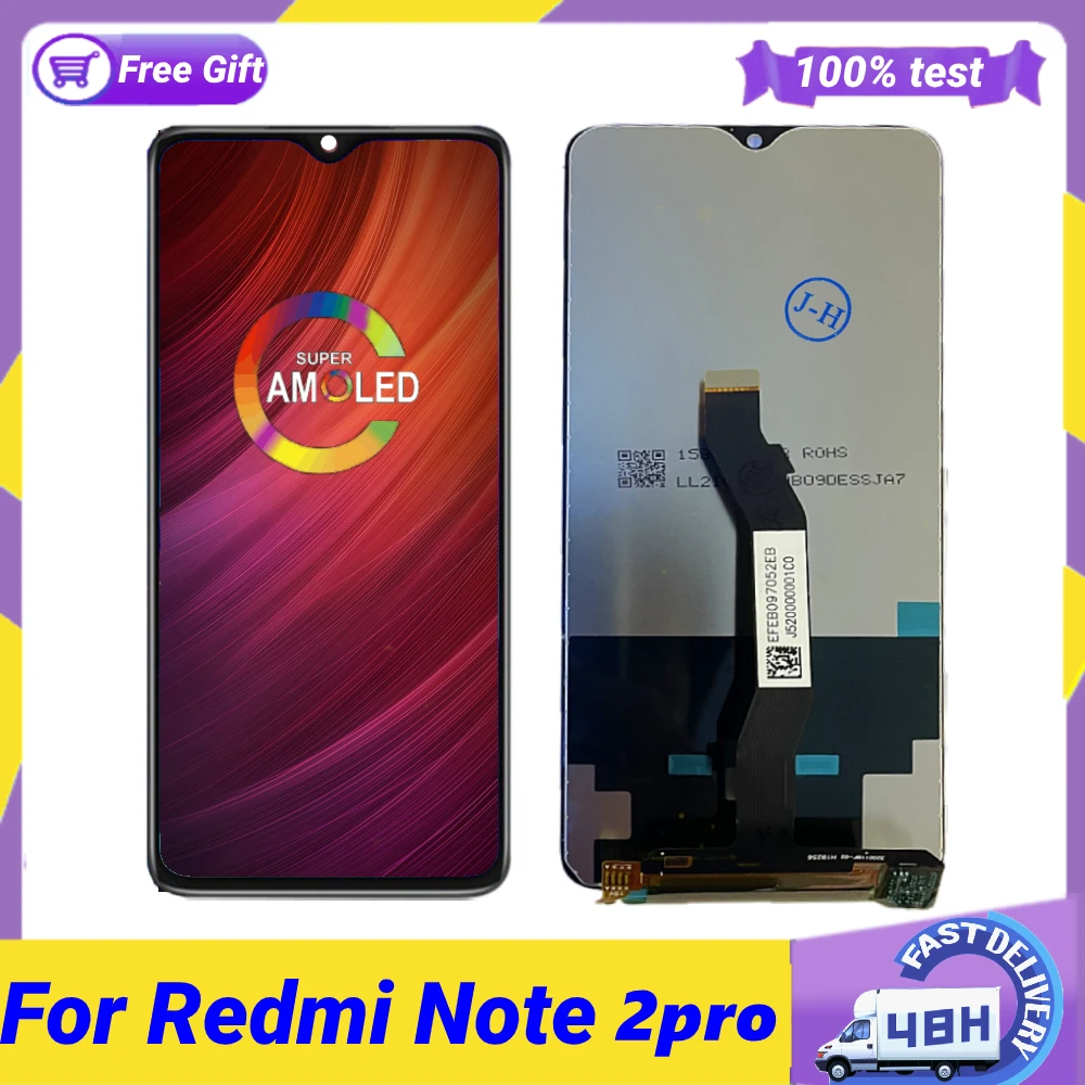 ЖК-дисплей 6 53 "для Redmi Note 2 Pro дигитайзер сенсорного экрана в сборе запасные