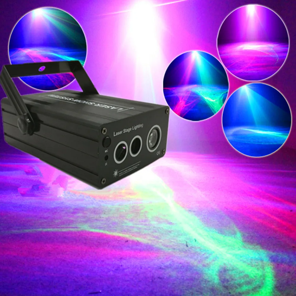 Niugul Светодиодный лазер С ВОЛНИСТЫМ ЭФФЕКТОМ лазерный светильник с RGB сканером