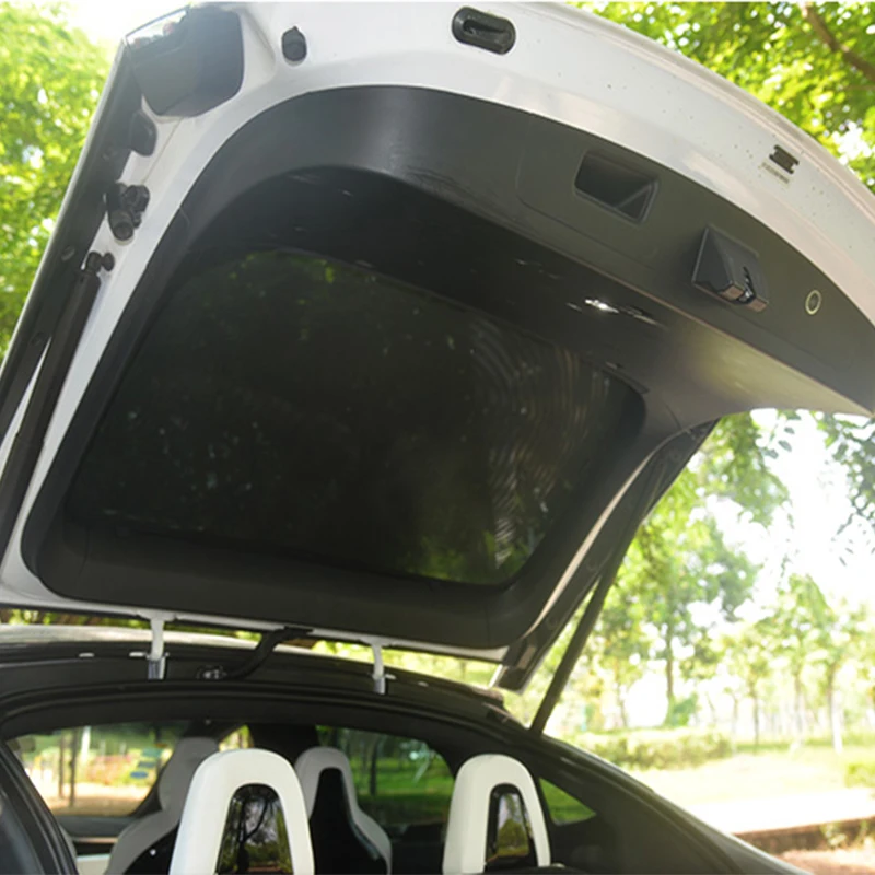 Для Tesla Model 3 автомобильный солнцезащитный козырек искусственное стекло шторка