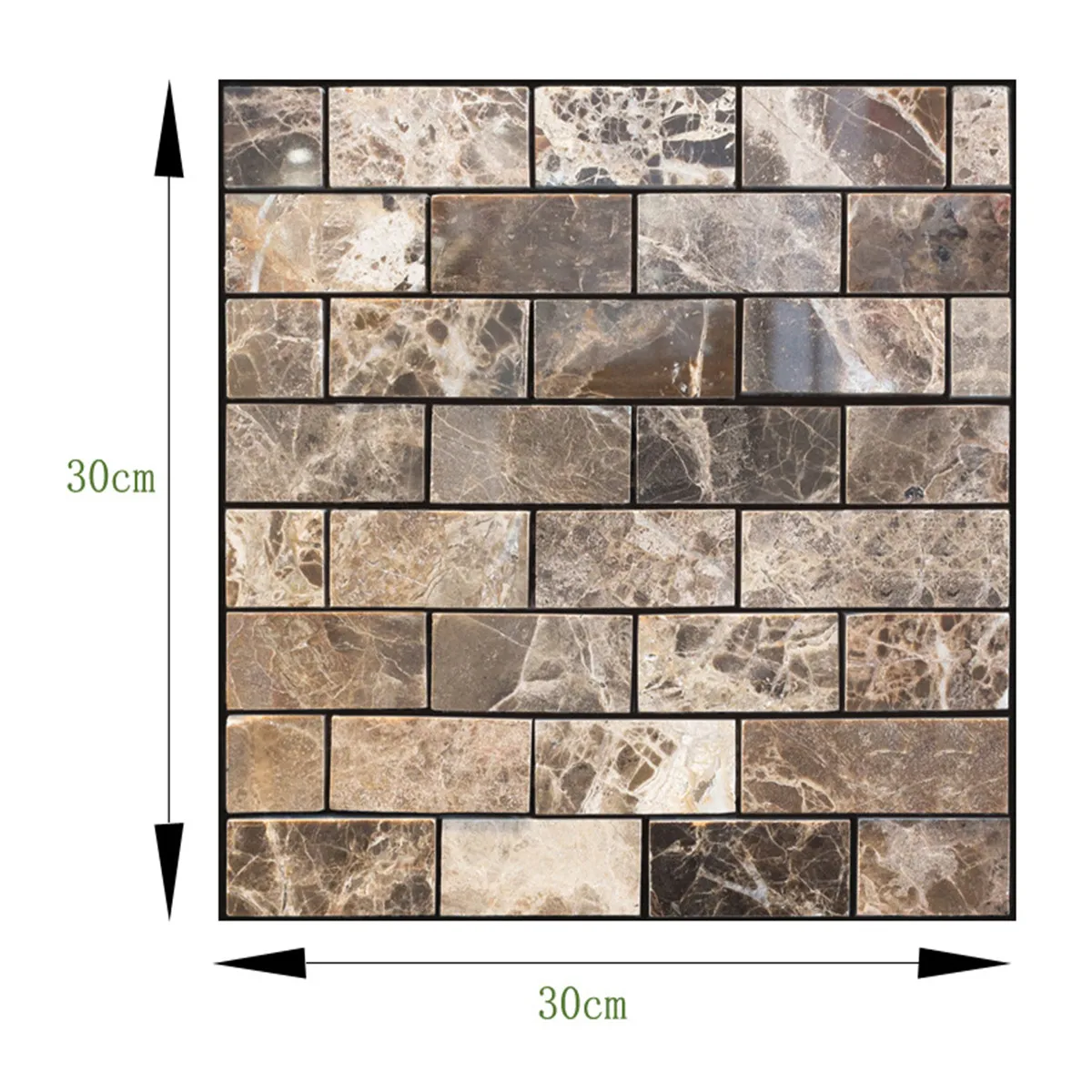 Настенные стикеры 3D в стиле ретро с имитацией кирпича домашний декор