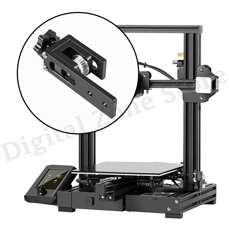 Обновленный 2020 профиль X-axis синхронный ремень растягивающийся Натяжитель для Ender