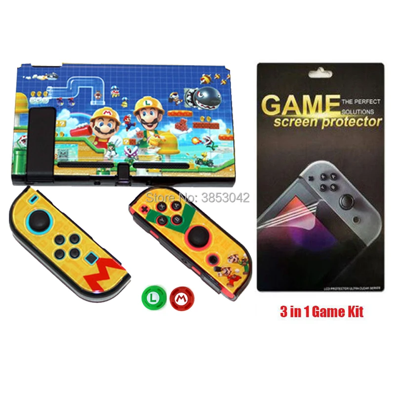 Защитный чехол 3 в 1 для Funda shand Switch Joy-Con ДЛЯ NS JoyCon, чехол для NX Joy Con, чехлы для контроллера