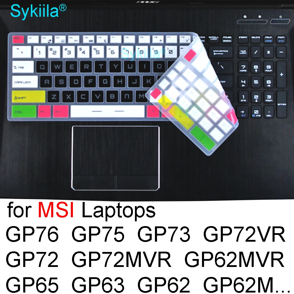 Чехол для клавиатуры MSI GP75 GP73 GP72 GP72VR GP72MVR GP65 GP63 GP62 GP62M GP62MVR защитный чехол игрового