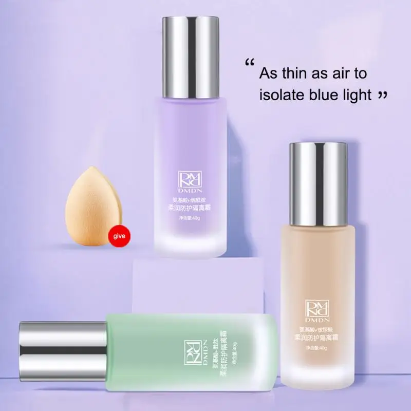 

DMDN Moisturizing Protective Isolation Cream Oil Control Concealer Makeup Pre-makeup Makeup BB Cream Set TSLM1