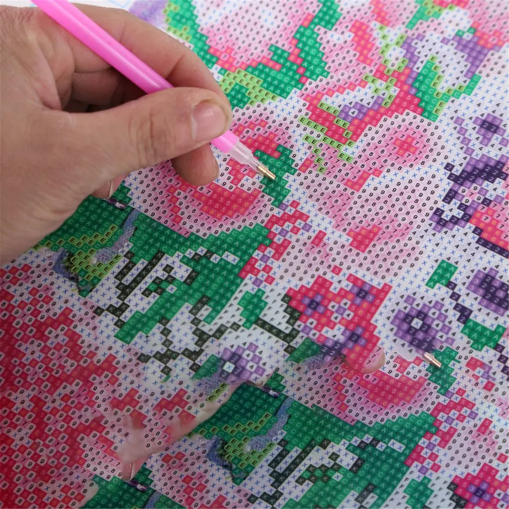 

0162 Square Art Painting DIY Handmade Full Diamond Painting Cross Stitch Indoor Home Wall Embroidery Decoration