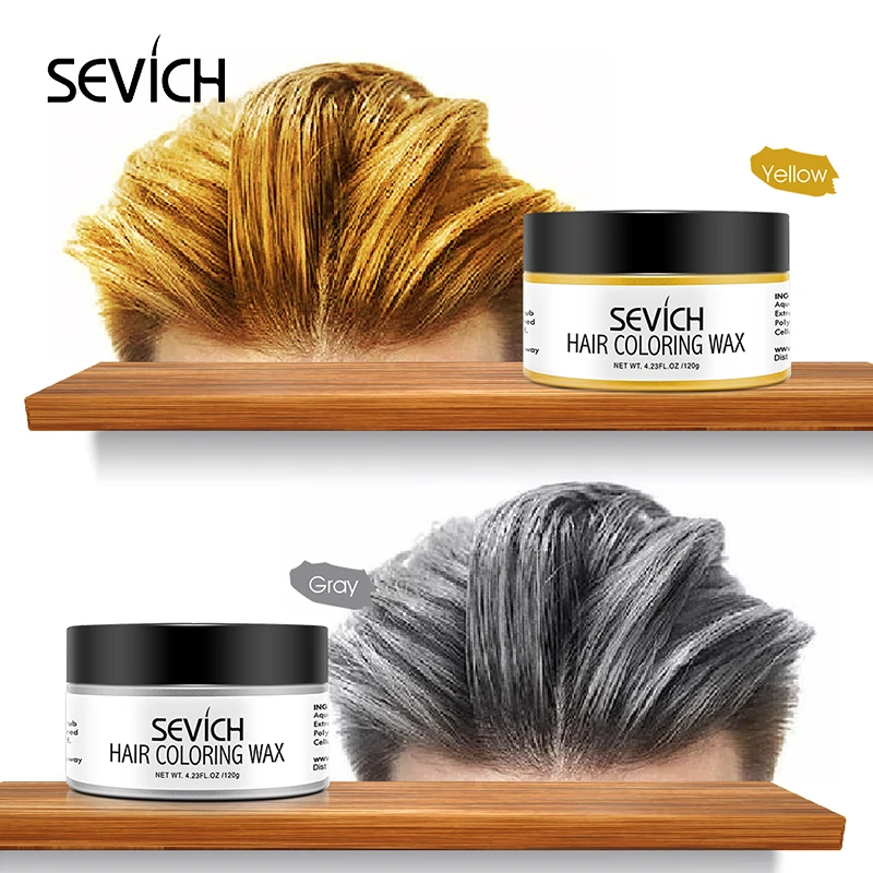 Wax Hair Dye Permanent Hair Colors Cream Unisex Strong Hold Grandma Grey Disposable Pastel Dynamic Hairstyles