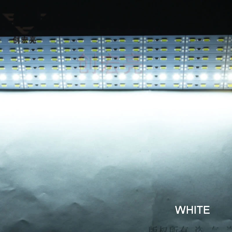 10 шт./лот жесткий барный светильник DC12V 50 см 36 led SMD 5630 Светодиодный из алюминиевого