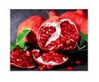 Бескаркасная картина по номерам сделай сам, картина по номерам для украшения дома, натюрморт, картина с гранатом 4050 см